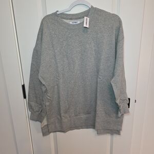 Set of 2 BNWT Womens Old Navy "So Comfy" Tunic Crew Neck Sweaters Size Medium